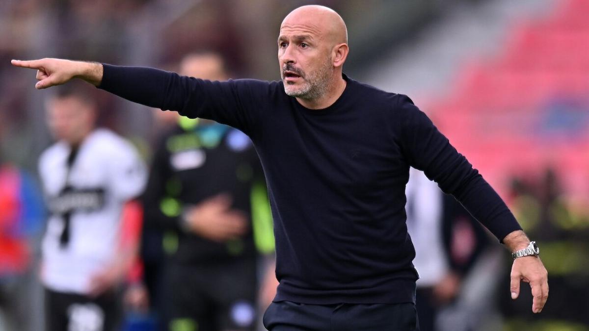 Bologna boss Vincenzo Italiano